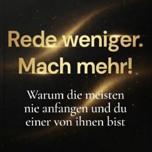 Buch „Rede weniger. Mach mehr!“ von Nico Bergstreiser