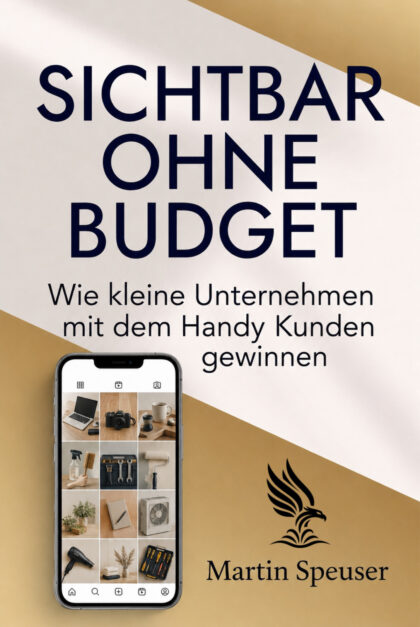 Buch „Sichtbar ohne Budget“ von Martin Speuser